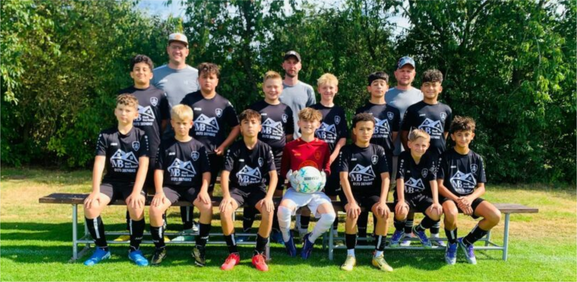 Die Mannschaft unserer U13 I